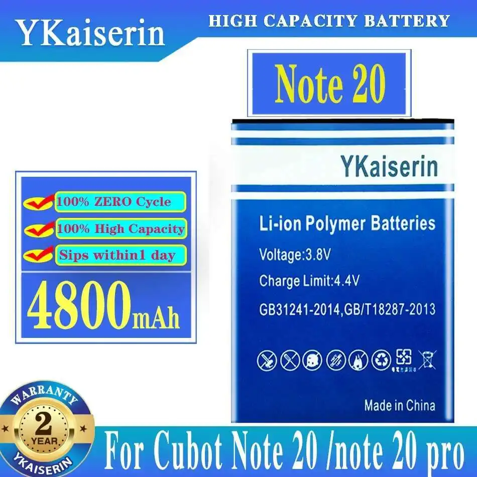 High-Efficiency For Cubot Note 20 Note 20 Pro Mobile Phone Battery Note20 4800mAh Long Lasting
High-Efficiency For Cubot Note 20 Note 20 Pro Mobile Phone Battery Note20 4800mAh Long Lasting