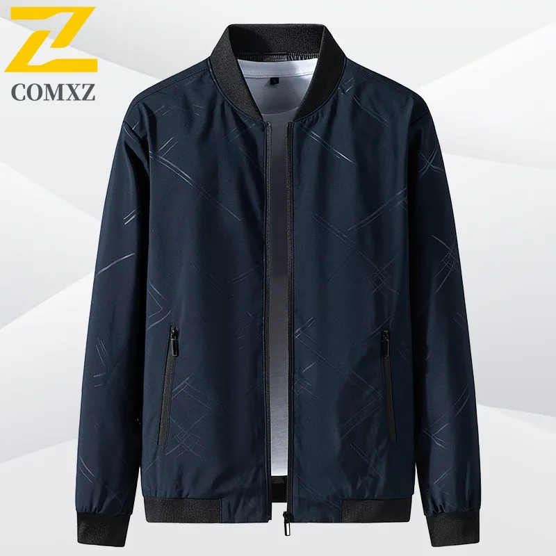COMXZ 2025 новая мужская куртка высокого качества с отложным воротником, ветрозащитное пальто для скалолазания, модная легкая весенне-осенняя одежда
COMXZ 2025 новая мужская куртка высокого качества с отложным воротником, ветрозащитное пальто для скалолазания, модная легкая весенне-осенняя одежда