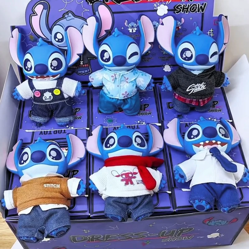 Disney Stitch Dress-up Show Series Blind Box Cute Stitch Action Figure Surprise Bag Vinyl Doll Mystery Box Keychain Pendant Toys
Disney Stitch Dress-up Show Series Blind Box Cute Stitch Action Figure Surprise Bag Vinyl Doll Mystery Box Keychain Pendant Toys