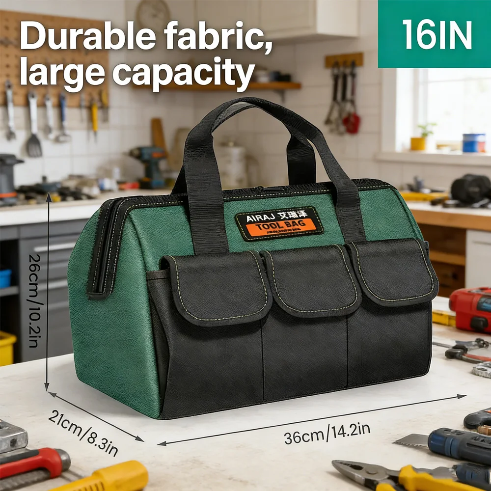 Сверхпрочная сумка-органайзер для инструментов электрика, водонепроницаемый чехол с множеством карманов, прочная сумка для хранения для строителей и мастеров
Сверхпрочная сумка-органайзер для инструментов электрика, водонепроницаемый чехол с множеством карманов, прочная сумка для хранения для строителей и мастеров