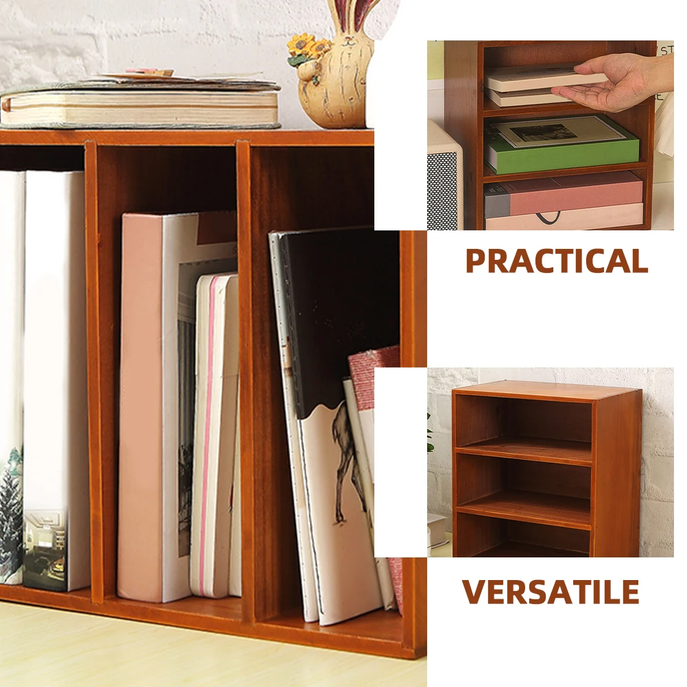 Solid Wood Storage Rack Book Organizer Shelves Desktop Countertop Bookshelf Holders Display
Solid Wood Storage Rack Book Organizer Shelves Desktop Countertop Bookshelf Holders Display