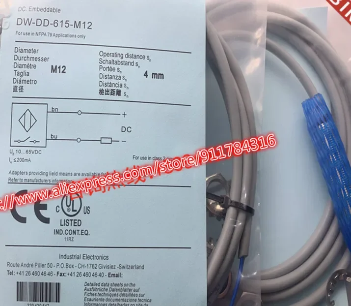 3 шт., высококачественный бесконтактный переключатель DW-DD-615-M12 DW-DD-616-M12 DW-DD-605-M12 DW-DD-606-M12
3 шт., высококачественный бесконтактный переключатель DW-DD-615-M12 DW-DD-616-M12 DW-DD-605-M12 DW-DD-606-M12