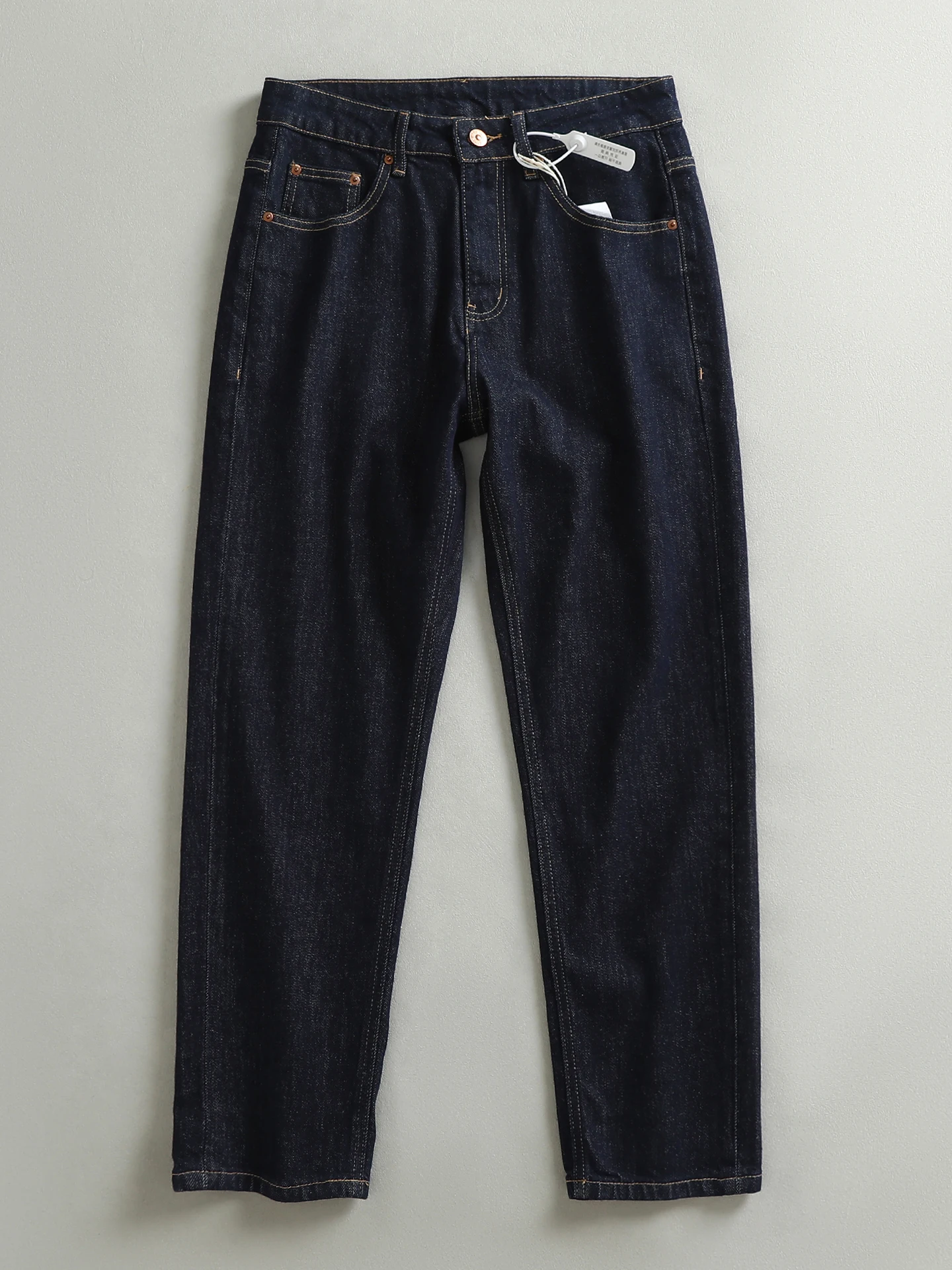 Slimming Straight Leg American Trendy Jeans Men's Washed Comfortable Youth Nine Points Pants High-Definition Fabric Male Model
Slimming Straight Leg American Trendy Jeans Men's Washed Comfortable Youth Nine Points Pants High-Definition Fabric Male Model