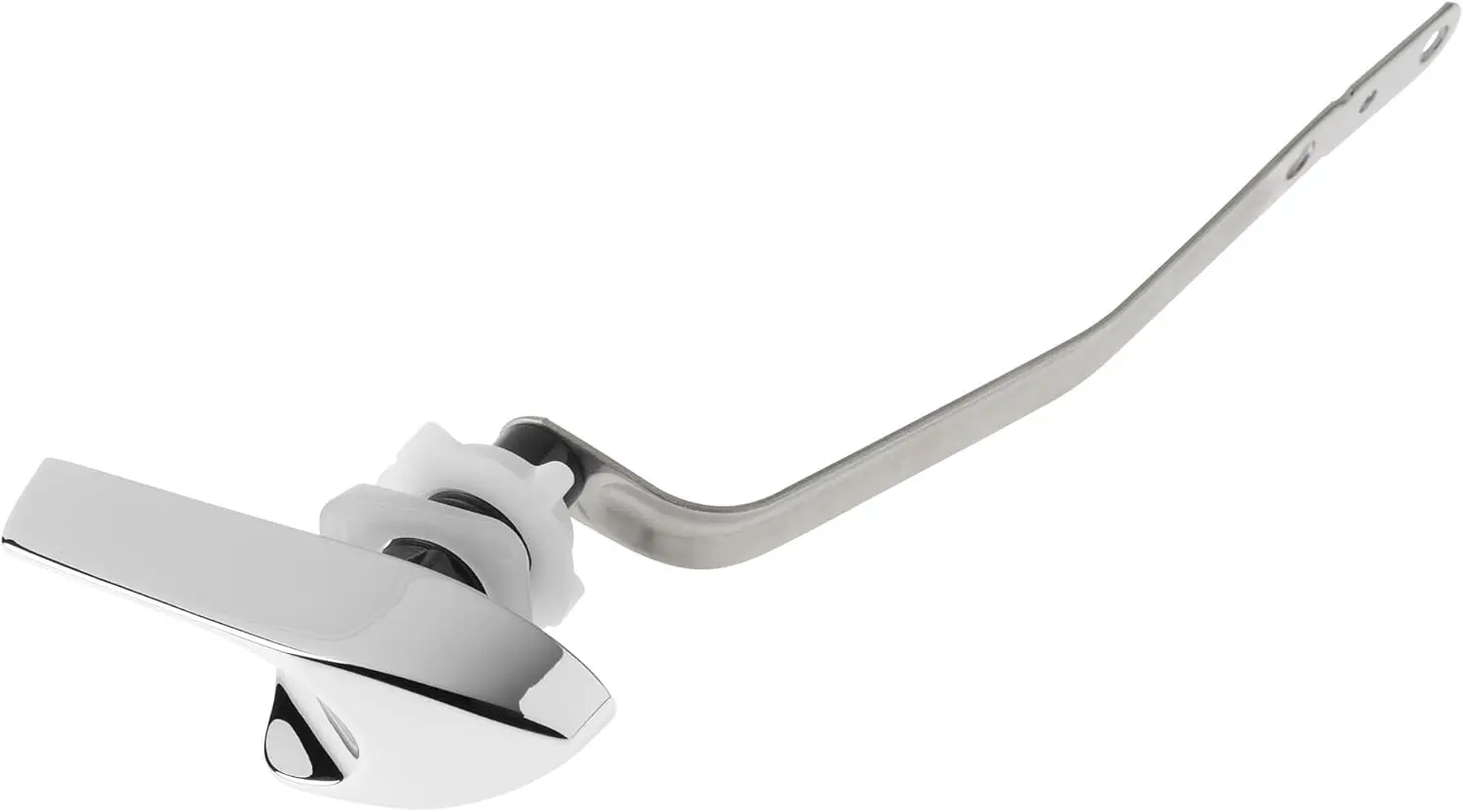 Left Trip Lever Kit for Toilets, Polished Chrome, Durable Metal Replacement
Left Trip Lever Kit for Toilets, Polished Chrome, Durable Metal Replacement