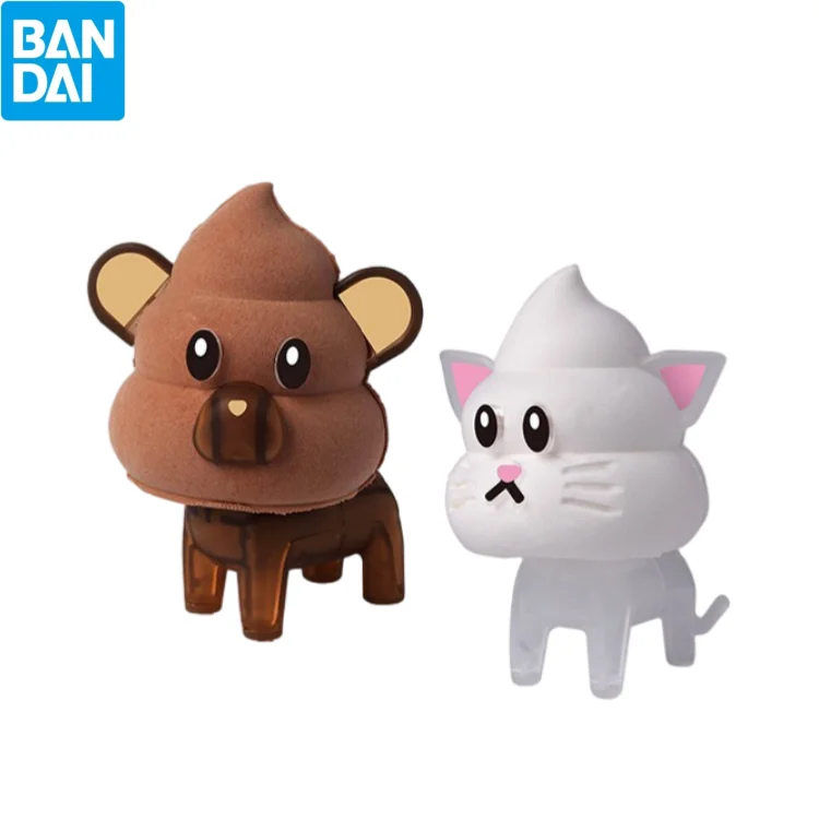 Набор из натуральной глины Bandai, серия «Первые животные», набор какашек 1, собранная модель кота и медведя, коллекционная фигурка, модель игрушки 
Набор из натуральной глины Bandai, серия «Первые животные», набор какашек 1, собранная модель кота и медведя, коллекционная фигурка, модель игрушки