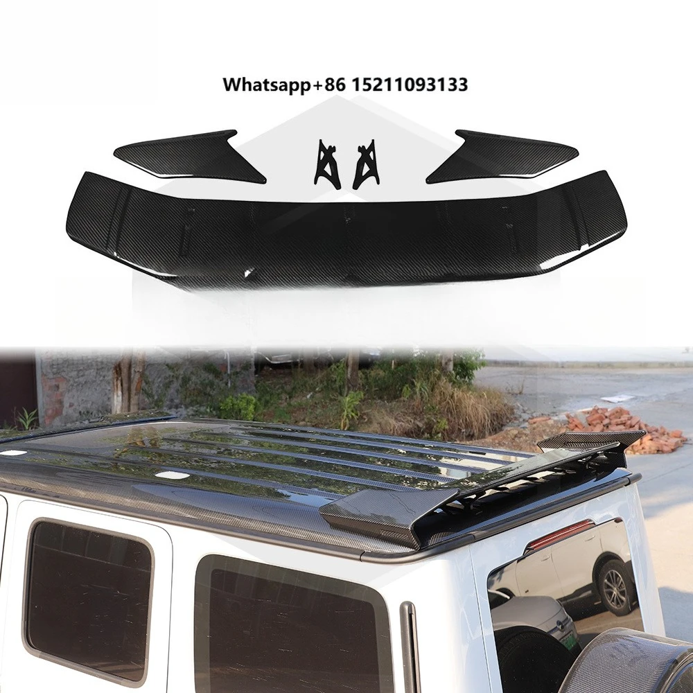 Dry Carbon Fiber Rear Spoiler for Benz G Class W464 G500 G63 Aerodynamic Rear Wing Splitter B900 Lip Diffuser Double
Dry Carbon Fiber Rear Spoiler for Benz G Class W464 G500 G63 Aerodynamic Rear Wing Splitter B900 Lip Diffuser Double
