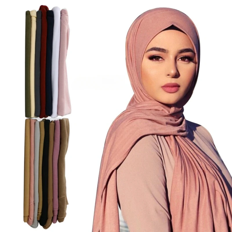 80*170 Fashion Polyester Jersey Hijab Scarf Long Muslim Shawl Plain Islam Headscarf
80*170 Fashion Polyester Jersey Hijab Scarf Long Muslim Shawl Plain Islam Headscarf