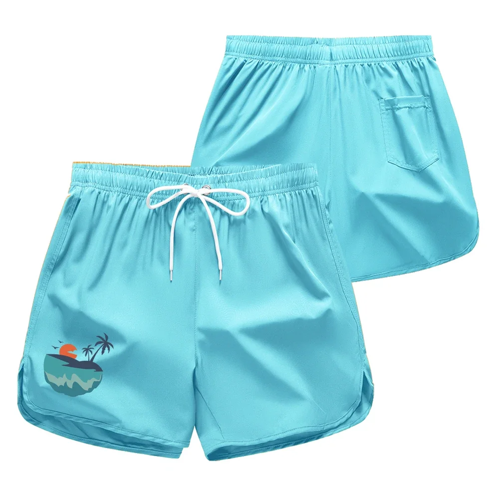 Men's quick-drying beach shorts, summer beach casual swim trunks, elastic waist drawstring surfing shorts, breathable shorts
Men's quick-drying beach shorts, summer beach casual swim trunks, elastic waist drawstring surfing shorts, breathable shorts