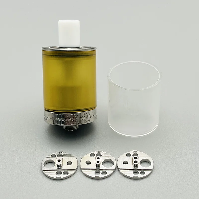 Атомайзер для электронной сигареты, MTL RTa Holy Atty Style атомайзер Ремонтопригодный бак Vape 316ss, 3,5 мл, 22 мм
Атомайзер для электронной сигареты, MTL RTa Holy Atty Style атомайзер Ремонтопригодный бак Vape 316ss, 3,5 мл, 22 мм