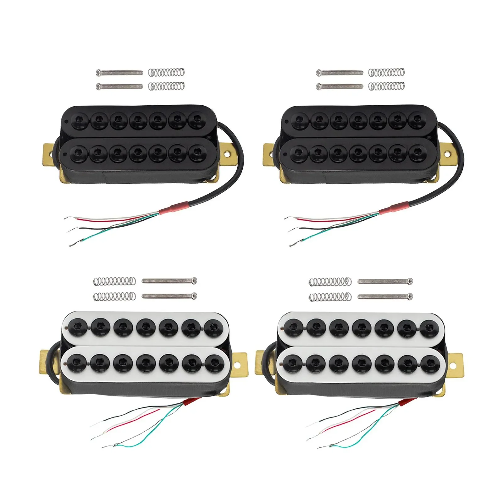 Double Coil Pickup Set Humbucker Low Noise for 7 Strings Guitar Accessories
Double Coil Pickup Set Humbucker Low Noise for 7 Strings Guitar Accessories