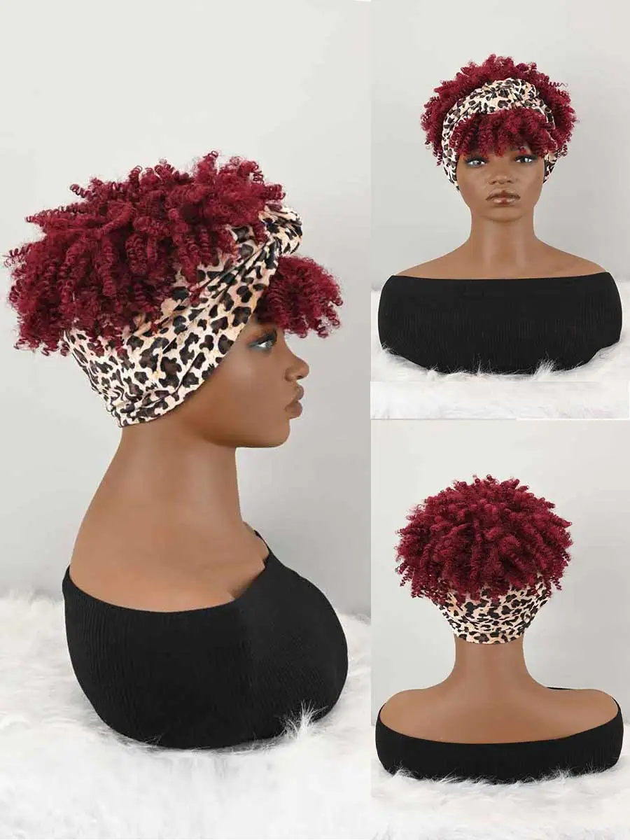 Headband Wigs For Women Afro Kinky Curly Wig With Synthetic Short Hair Wigs With Headband Attached Headwrap Wigs Kinky
Headband Wigs For Women Afro Kinky Curly Wig With Synthetic Short Hair Wigs With Headband Attached Headwrap Wigs Kinky