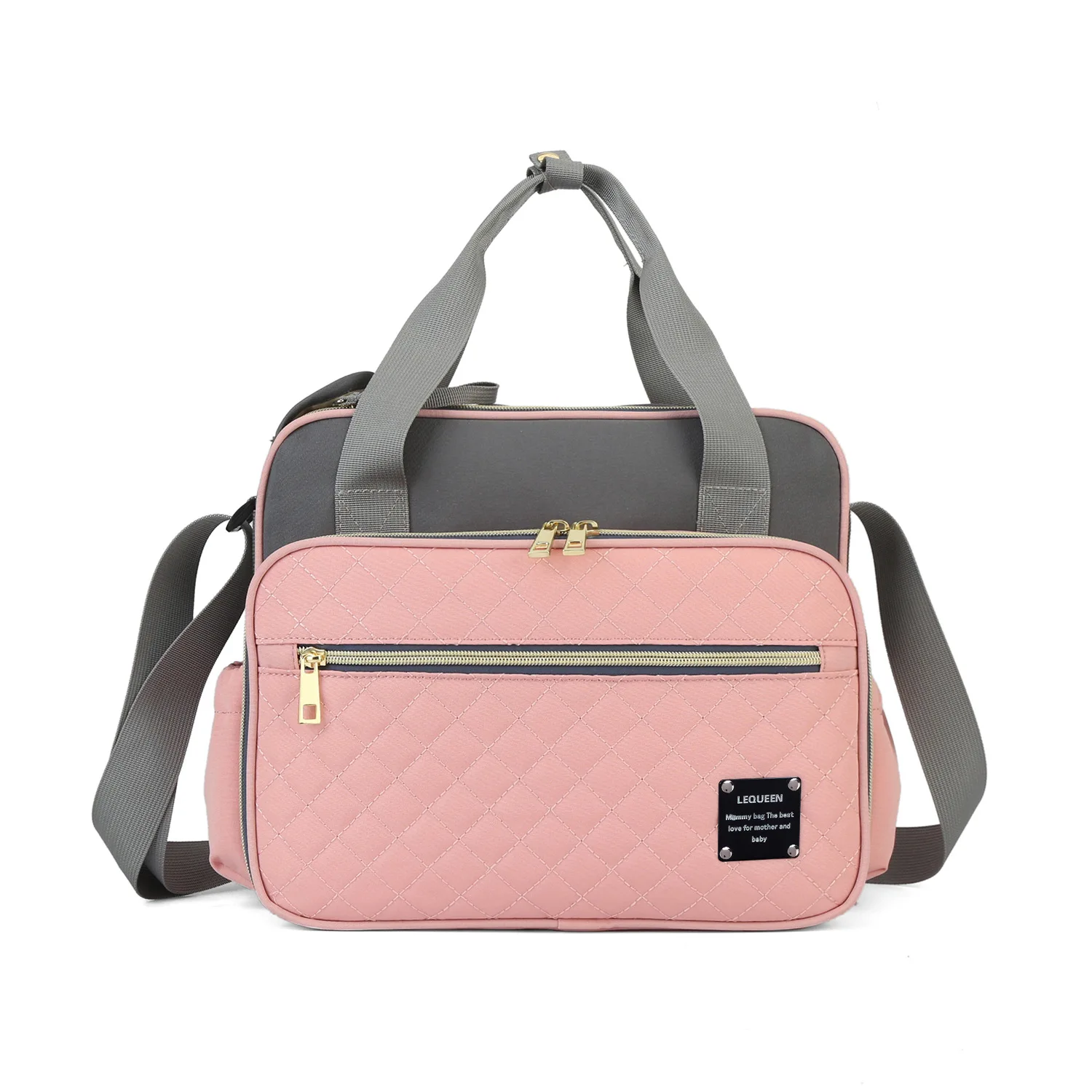 Diaper Bag Nursing Bag Mummy Maternity Nappy Pink Gray Large Capacity Baby Diaper Bag Travel Backpack for Baby Care Mummy Bag
Diaper Bag Nursing Bag Mummy Maternity Nappy Pink Gray Large Capacity Baby Diaper Bag Travel Backpack for Baby Care Mummy Bag