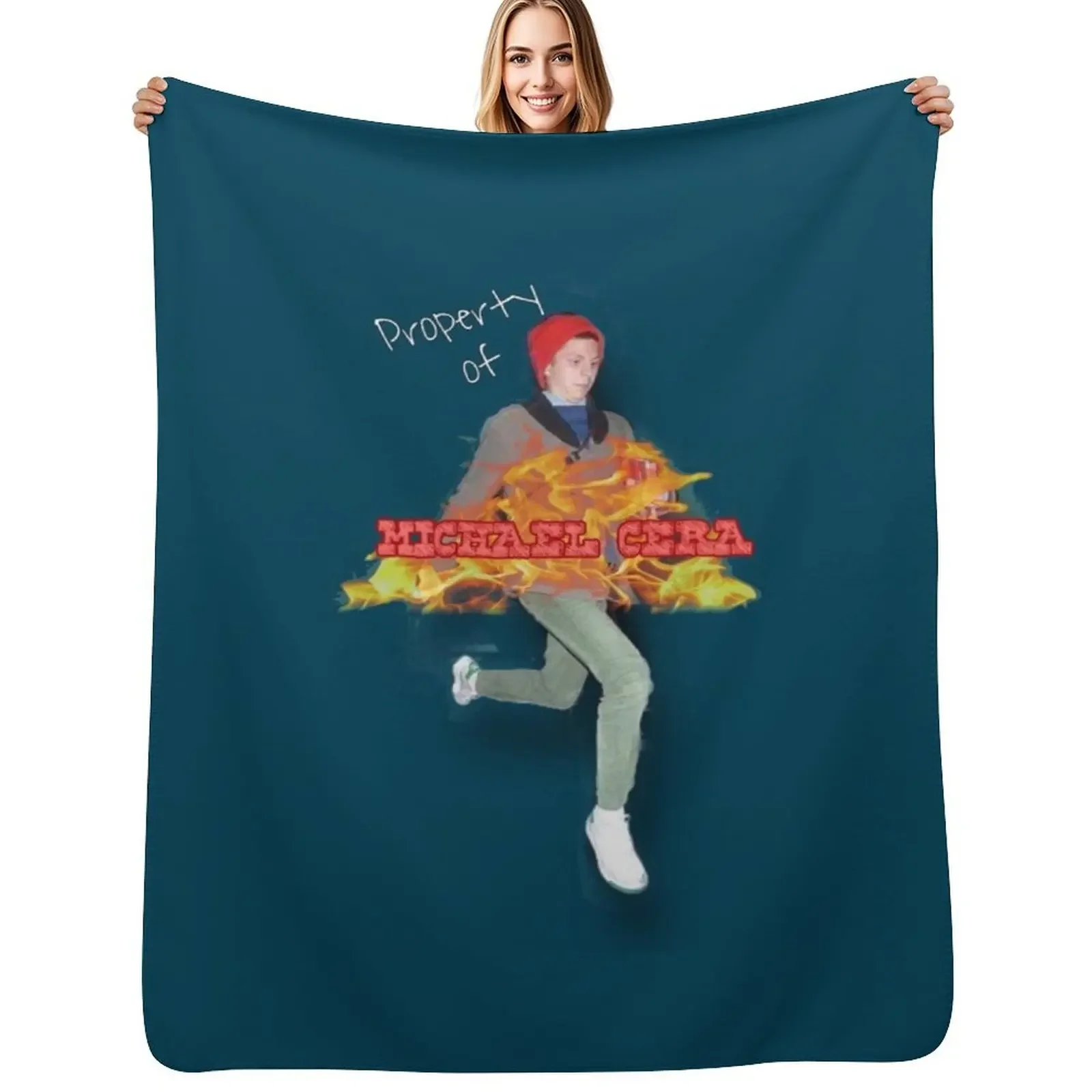 Property of Michael Cera Relaxed Fit Throw Blanket blankets ands Soft Plaid Beautifuls Blanket
Property of Michael Cera Relaxed Fit Throw Blanket blankets ands Soft Plaid Beautifuls Blanket