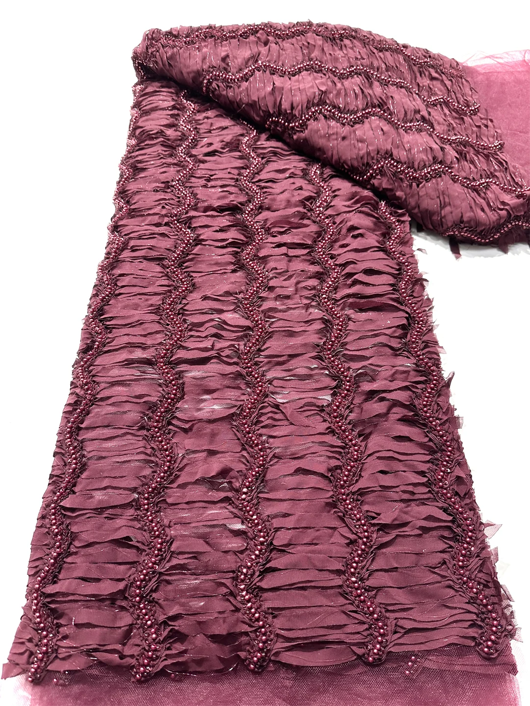 African Beads Lace Fabrics 2026 5 Yards High Quality Flower French Mesh Tulle Sequins Embroidery Wedding Party Bridal Lace
African Beads Lace Fabrics 2026 5 Yards High Quality Flower French Mesh Tulle Sequins Embroidery Wedding Party Bridal Lace