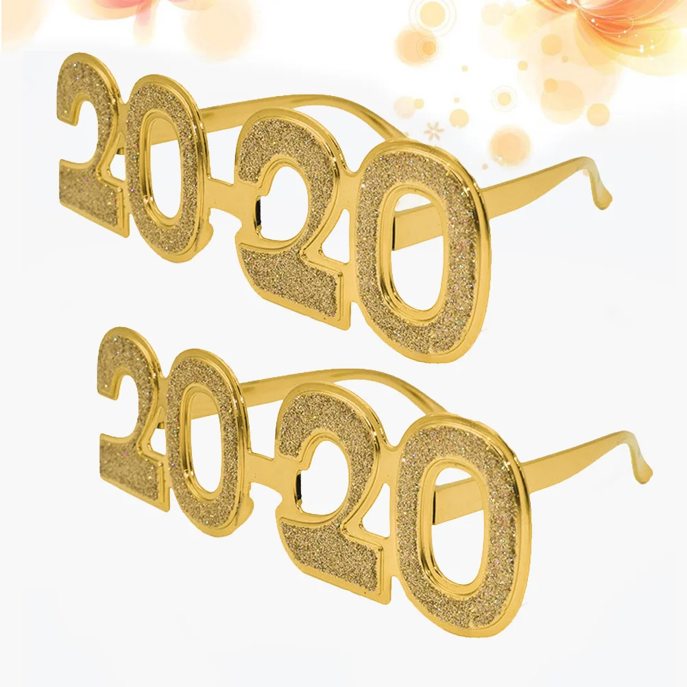 2Pcs 2020 Number Party Glasses Frame Accessories New Year's Eve Photo Props Spectacles 2020 Glasses Frame for Party
2Pcs 2020 Number Party Glasses Frame Accessories New Year's Eve Photo Props Spectacles 2020 Glasses Frame for Party
