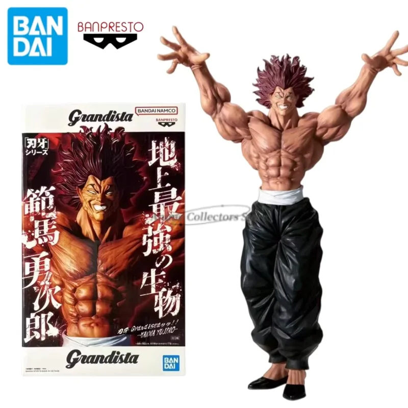 In Stock Original Bandai Banpresto Grandista Baki 27cm Hanma Yujiro PVC Anime Action Figures Model Ornaments Toy Holiday Gifts
In Stock Original Bandai Banpresto Grandista Baki 27cm Hanma Yujiro PVC Anime Action Figures Model Ornaments Toy Holiday Gifts