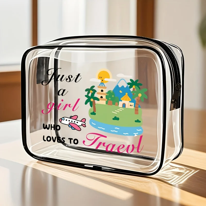 Transparent Casual Handbag Suitable For Men And Women Can Be Used As A Makeup Bag/Toiletries Bag/Storage Bag Etc. Transparent Sm
Transparent Casual Handbag Suitable For Men And Women Can Be Used As A Makeup Bag/Toiletries Bag/Storage Bag Etc. Transparent Sm