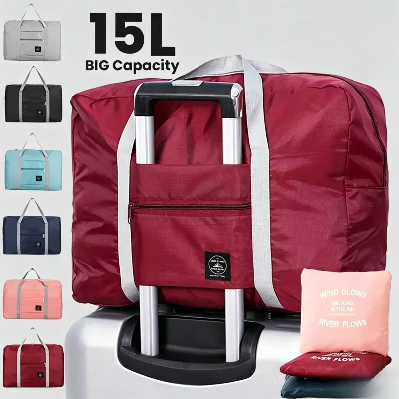 Foldable Lightweight Carry On Duffel Bag for Women Girls, Large Capacity Travel Bag for Sports Weekend Overnight Trips
Foldable Lightweight Carry On Duffel Bag for Women Girls, Large Capacity Travel Bag for Sports Weekend Overnight Trips