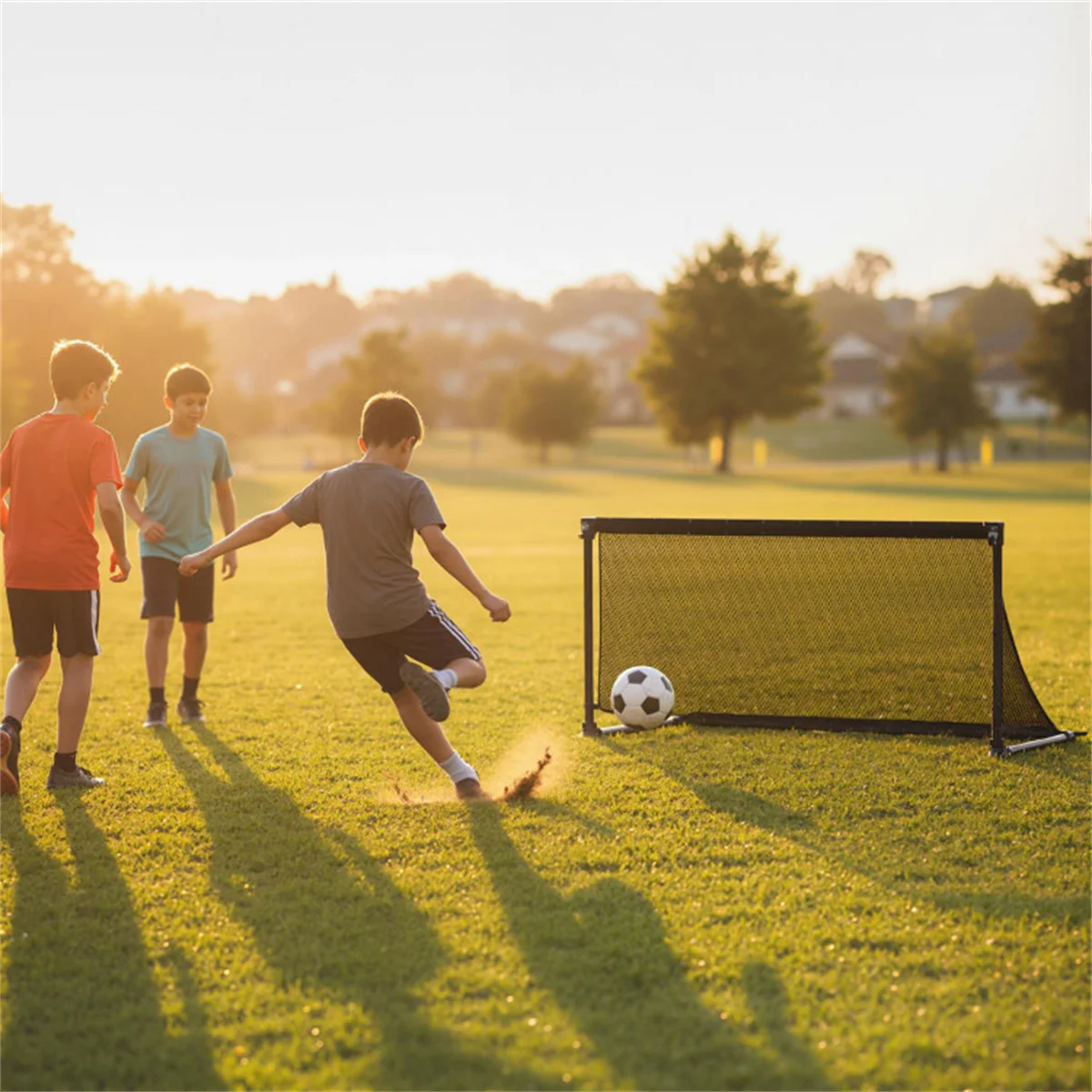 Portable Soccer Goals for Backyard Foldable Mobile Training Football Net for Kids Soccer Goal Indoor Outdoor Pop Up Soccer Goals
Portable Soccer Goals for Backyard Foldable Mobile Training Football Net for Kids Soccer Goal Indoor Outdoor Pop Up Soccer Goals