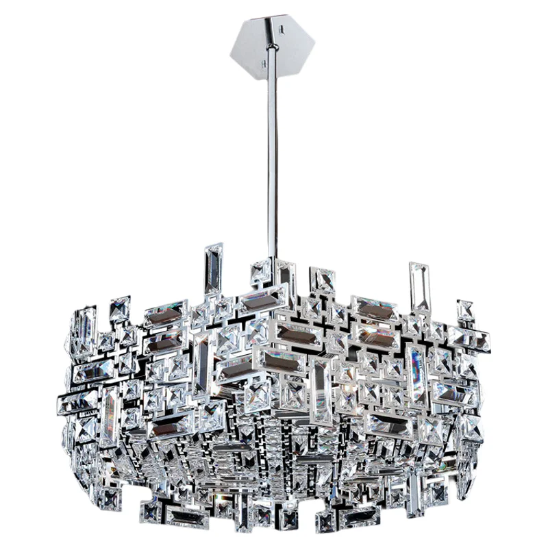 Italian personalized living room crystal chandelier round dining room light creative new luxury lamps
Italian personalized living room crystal chandelier round dining room light creative new luxury lamps