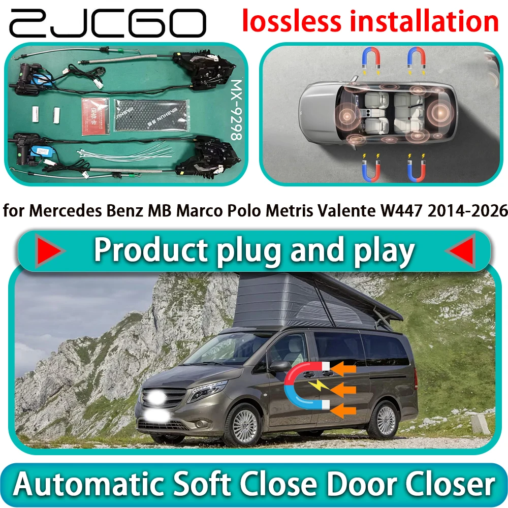 for Mercedes Benz Marco Polo Metris Valente W447 2014-2026 Auto Soft Close Door Kit Power Latch Door Catch Soft Closing Assist
for Mercedes Benz Marco Polo Metris Valente W447 2014-2026 Auto Soft Close Door Kit Power Latch Door Catch Soft Closing Assist