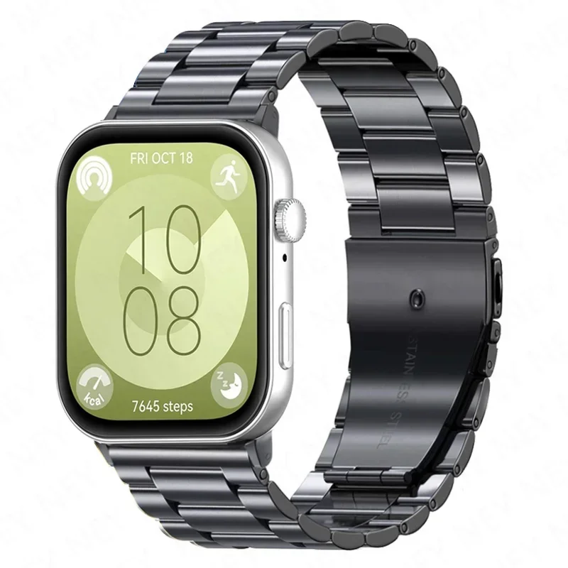 Stainless Steel Strap For Huawei Watch Fit 3 Smart WatchBand Metal Replaced Bracelet For Huawei Fit 3 Wristband Correa Accessory
Stainless Steel Strap For Huawei Watch Fit 3 Smart WatchBand Metal Replaced Bracelet For Huawei Fit 3 Wristband Correa Accessory