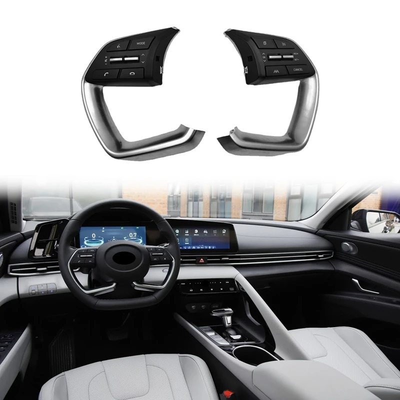 Left+Right Side Steering Wheel Mode Cruise Control Volume Switch Button Phone Control Key For Hyundai Elantra IX25 2021+
Left+Right Side Steering Wheel Mode Cruise Control Volume Switch Button Phone Control Key For Hyundai Elantra IX25 2021+