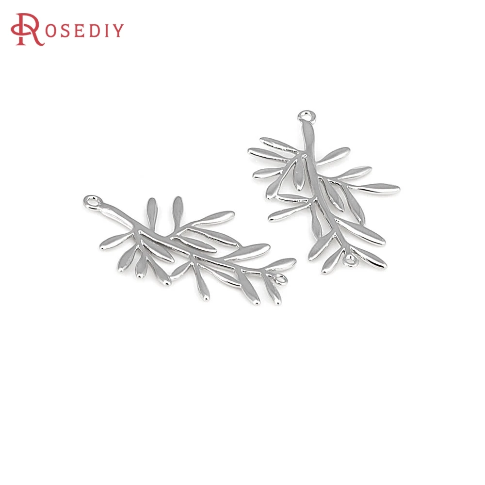 6PCS Platinum Color Brass 2 Holes Tree Leaf Connect Charms Pendants High Quality Jewelry Making Necklace Earrings Accessories
6PCS Platinum Color Brass 2 Holes Tree Leaf Connect Charms Pendants High Quality Jewelry Making Necklace Earrings Accessories