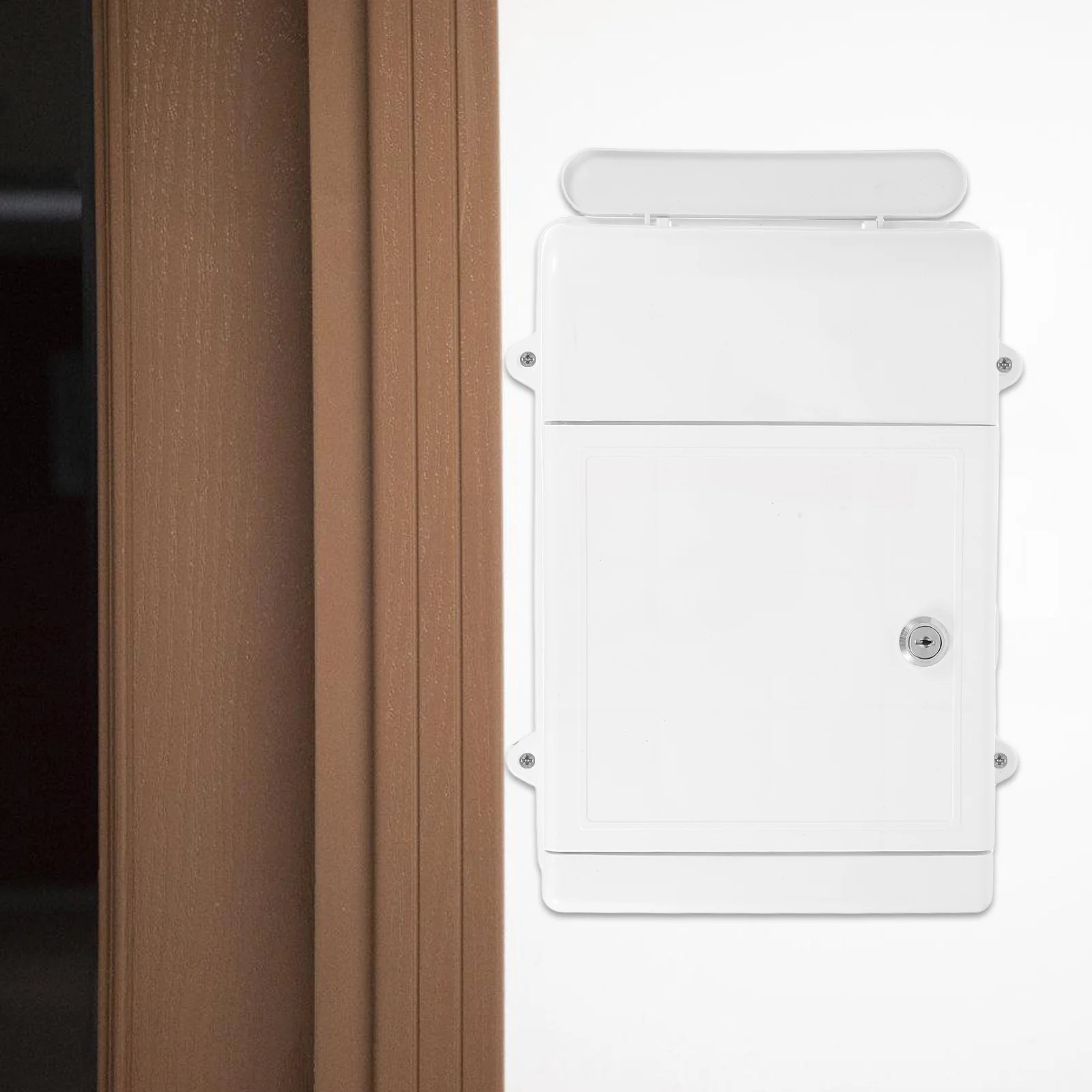 Wall Mount Mailbox Weatherproof Lockable Box for Letters Reports Takeaway Charging Secure Storage Desk ganizer
Wall Mount Mailbox Weatherproof Lockable Box for Letters Reports Takeaway Charging Secure Storage Desk ganizer