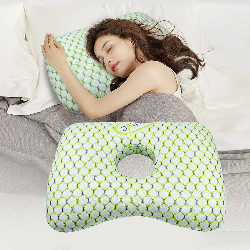 1Pc Ear Hole Pillow Slow Rebound Memory Foam Pillow Pain Relief Ear Protection For Elderly Patient Beauty Salon Home Use
1Pc Ear Hole Pillow Slow Rebound Memory Foam Pillow Pain Relief Ear Protection For Elderly Patient Beauty Salon Home Use