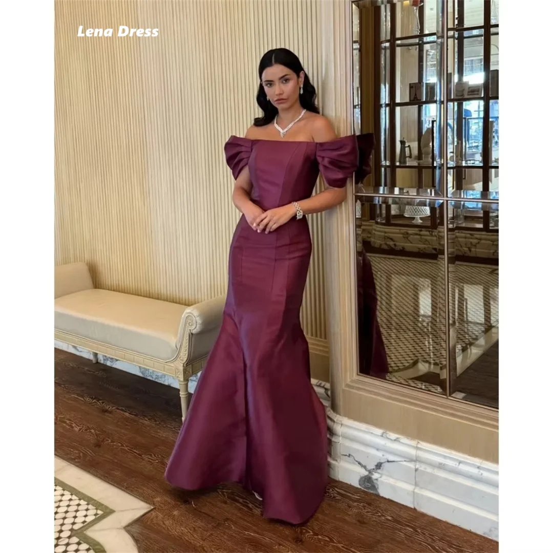 Lena Custom Made Women's Elegant Dresses for Special Occasions Round Collar Robes De Cocktail Evening Dress Off-shoulder Prom
Lena Custom Made Women's Elegant Dresses for Special Occasions Round Collar Robes De Cocktail Evening Dress Off-shoulder Prom