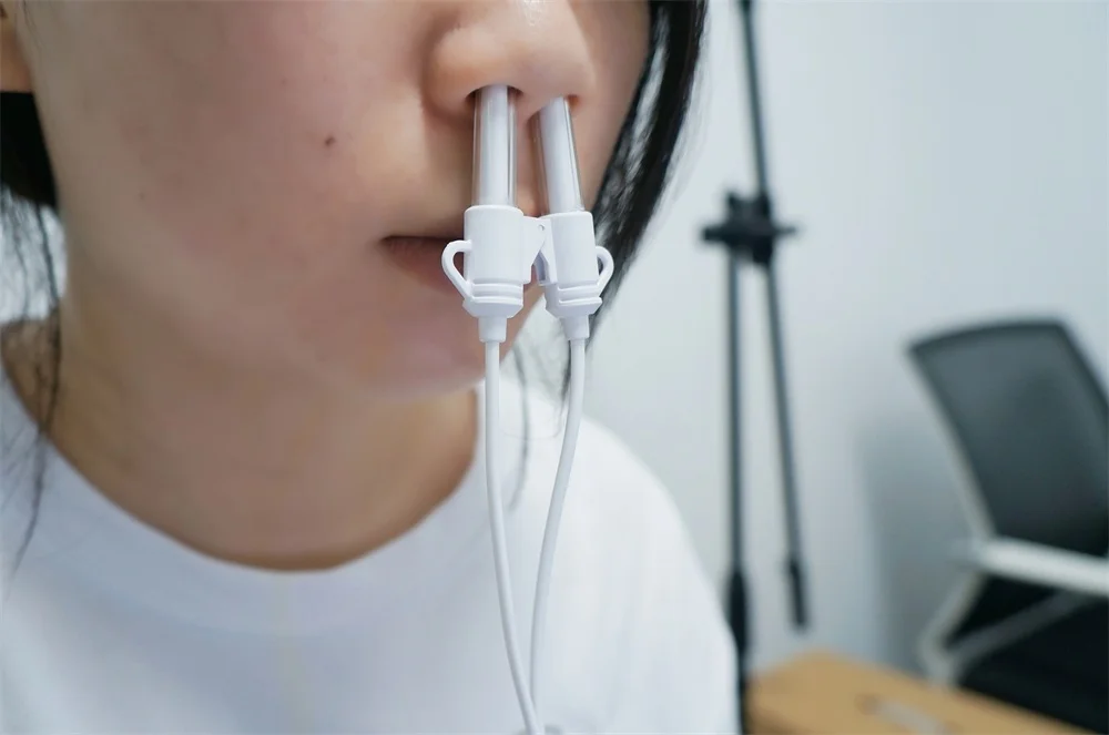 Nasal Irradiation Laser Nose Clip Rehabilitation Therapy Device 808nm Low Level Laser Therapy for The Early Sympton of Parkinson
Nasal Irradiation Laser Nose Clip Rehabilitation Therapy Device 808nm Low Level Laser Therapy for The Early Sympton of Parkinson