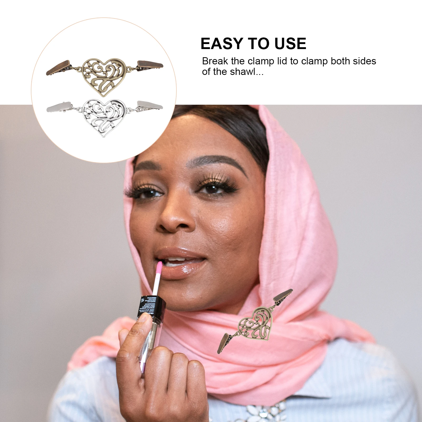 4pcs Silk Scarf Buckle Delicate Dressing Buckle For Scarf Shawl Clip Clothes Decoration Metal Cardigan Collar Clasp Female
4pcs Silk Scarf Buckle Delicate Dressing Buckle For Scarf Shawl Clip Clothes Decoration Metal Cardigan Collar Clasp Female