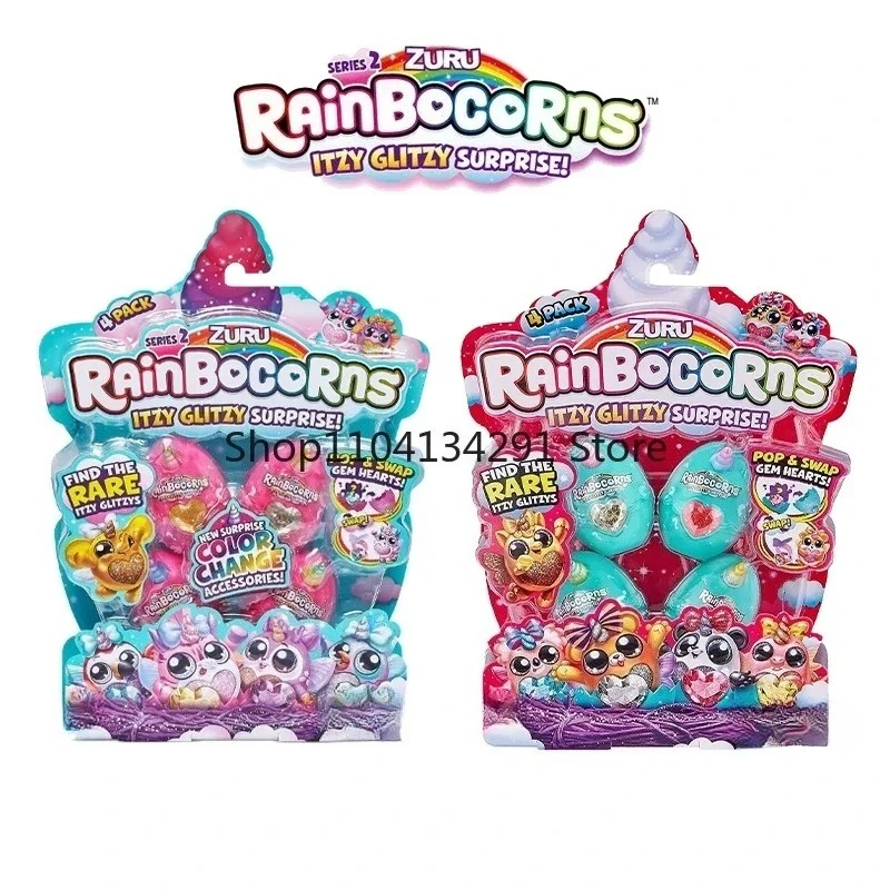 Original ZURU Rainbocorns Itzy Glitzy Surprise Series 2 Rainbow Magic Eggs 4-Pack Unicorn Models Mystery Balls Unboxing Toy
Original ZURU Rainbocorns Itzy Glitzy Surprise Series 2 Rainbow Magic Eggs 4-Pack Unicorn Models Mystery Balls Unboxing Toy