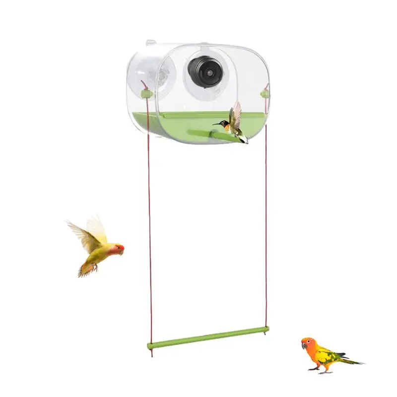 Smart Bird Feeder With Camera Suction Cup Video Hummingbirds Feeder Multifunctional Pet Feeding Supplies For Conures Parakeet
Smart Bird Feeder With Camera Suction Cup Video Hummingbirds Feeder Multifunctional Pet Feeding Supplies For Conures Parakeet