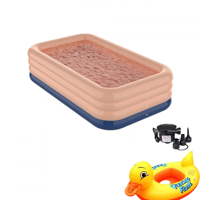 Inflatable Pool with Duck Swimming Ring, XLarge Thickened Full-Sized Family Fun Swimming Pool for Kids and Adults, Outdoor
Inflatable Pool with Duck Swimming Ring, XLarge Thickened Full-Sized Family Fun Swimming Pool for Kids and Adults, Outdoor