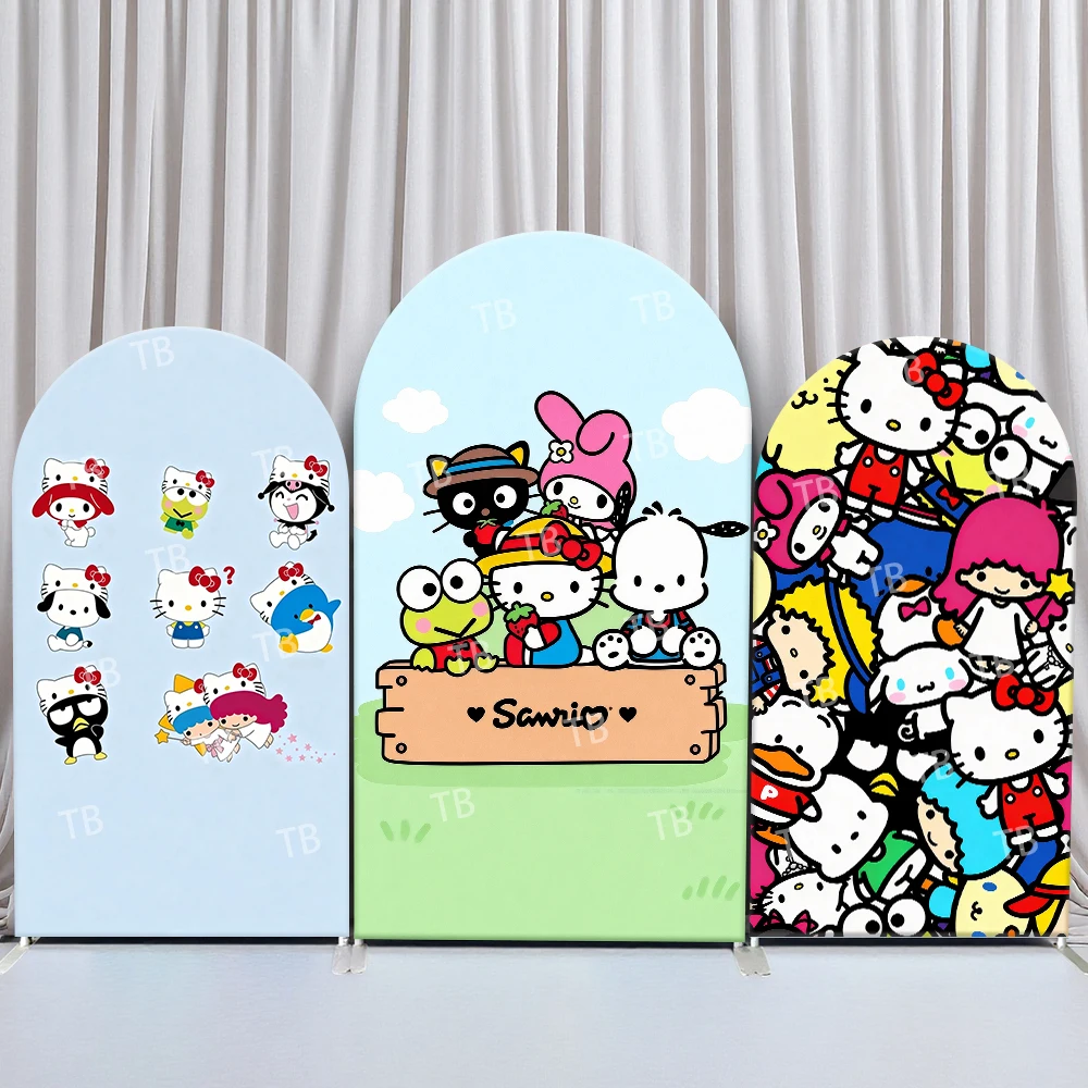 Sanrio Characters Arch Backdrop Cover Lively Scene For Kids Birthday Party Cute Cartoon Theme Photo Booth Decor Prop
Sanrio Characters Arch Backdrop Cover Lively Scene For Kids Birthday Party Cute Cartoon Theme Photo Booth Decor Prop