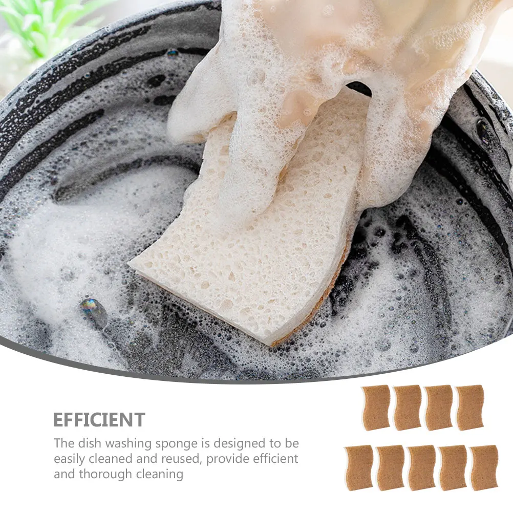 9pcs Wood Fiber Dish Multi Function Reusable Cleaning Scrub Sponge Kitchen Wok Wall Tabletop Small Compact Efficient for Home
9pcs Wood Fiber Dish Multi Function Reusable Cleaning Scrub Sponge Kitchen Wok Wall Tabletop Small Compact Efficient for Home