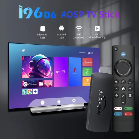Velec TV Stick Android 10 4K Streaming Device Allwinner H313 Quad Core ARM Cortex A53 WIFI 6 Smart TV Box