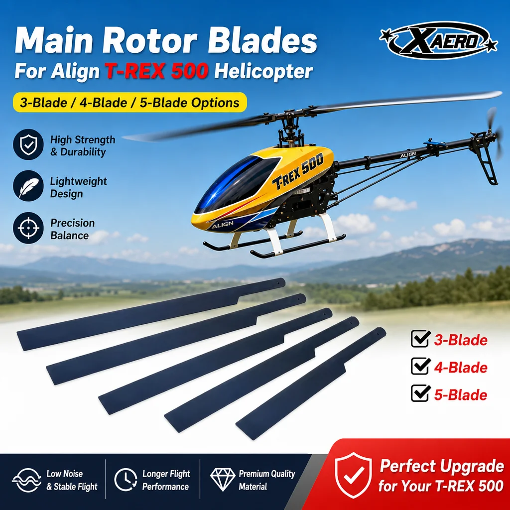 JDHMBD 500 3-Blade 4-Blade 5-Blade Main Rotor Head Assembly Scale RC Helicopter Propeller Blades for Align T-REX 500 Parts
JDHMBD 500 3-Blade 4-Blade 5-Blade Main Rotor Head Assembly Scale RC Helicopter Propeller Blades for Align T-REX 500 Parts