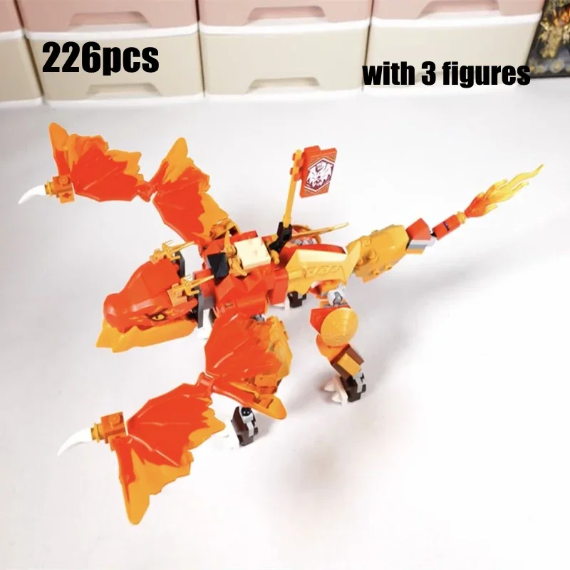226 шт. MOC Fire Dragon EVO строительные блоки кирпичи модель игрушки для детей подарки на день рождения
226 шт. MOC Fire Dragon EVO строительные блоки кирпичи модель игрушки для детей подарки на день рождения