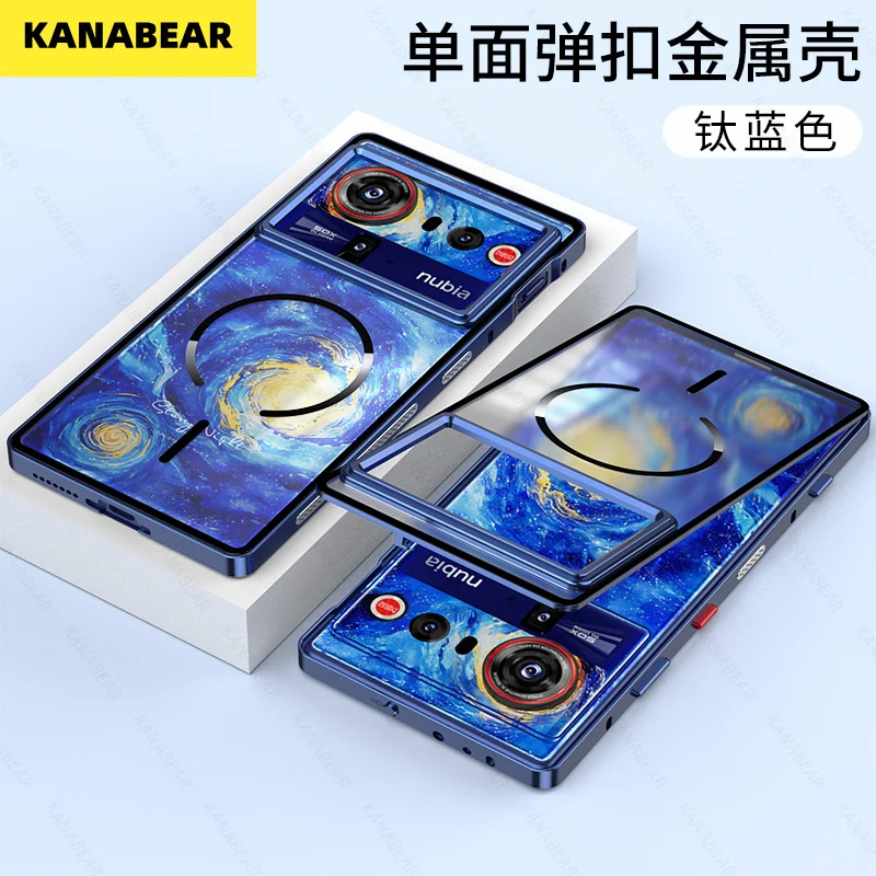 Противоударный магнитный чехол-книжка для Nubia Z80 Ultra, металлический защитный корпус, матовая задняя часть, устойчивая к царапинам, приталенная и прочная крышка
Противоударный магнитный чехол-книжка для Nubia Z80 Ultra, металлический защитный корпус, матовая задняя часть, устойчивая к царапинам, приталенная и прочная крышка