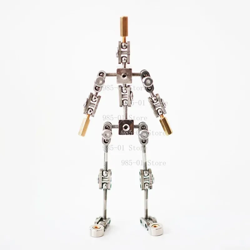 Professional Stop Motion Armature Kit, Metal Skeleton Puppet for Animation Character Creation Design
Professional Stop Motion Armature Kit, Metal Skeleton Puppet for Animation Character Creation Design
