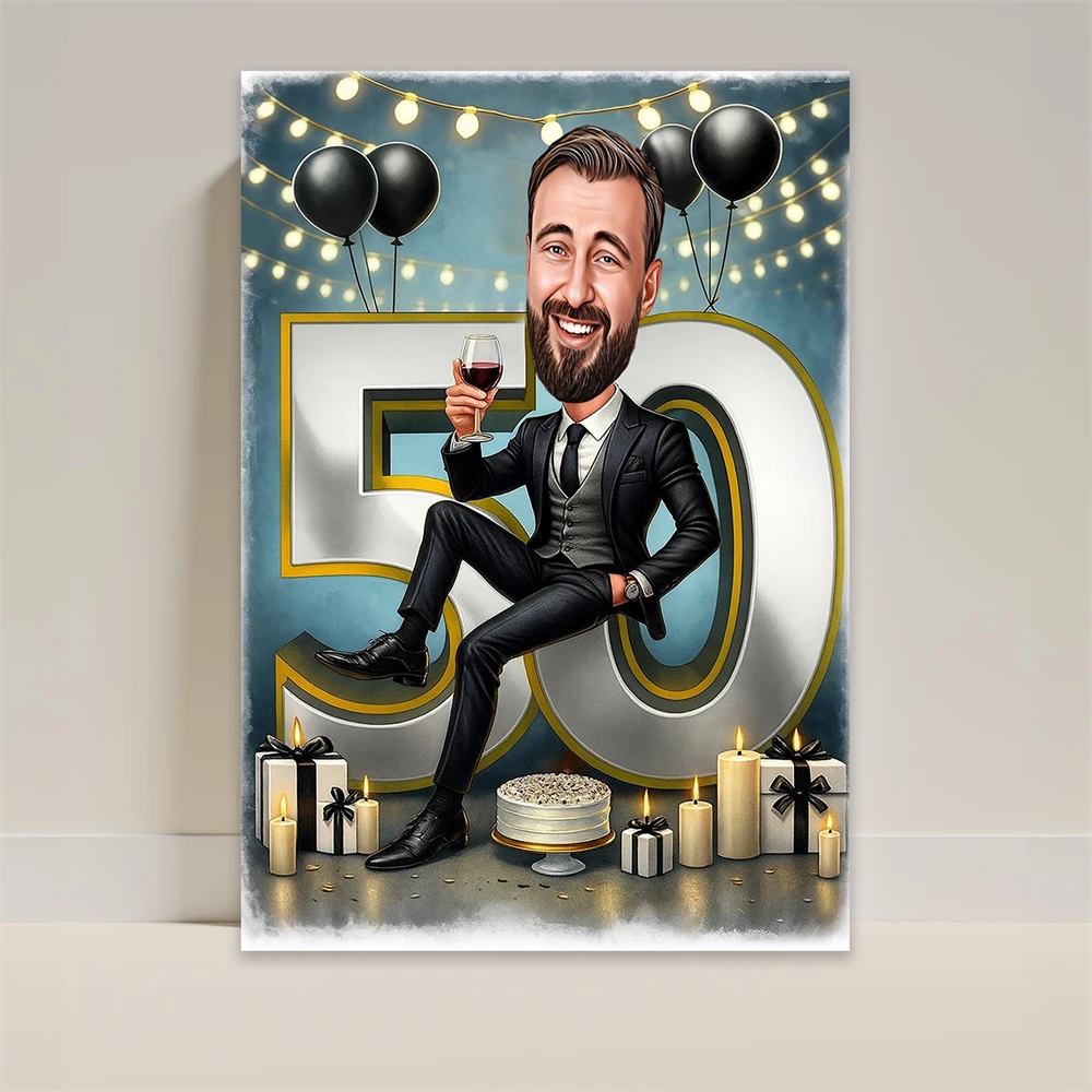 Modern Neon Light Number Birthday Prints Custom 40th Birthday Cartoon Portrait Poster Personalized Gift 50th Birthday Canvas
Modern Neon Light Number Birthday Prints Custom 40th Birthday Cartoon Portrait Poster Personalized Gift 50th Birthday Canvas