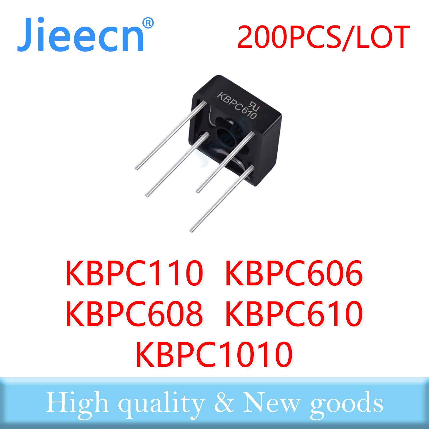 Jieecn 200 шт. DIP4 KBPC110 1A 1000 В KBPC606 6A 600 В KBPC608 800 В KBPC610 KBPC1010 однофазный мост высокого качества KBPC
Jieecn 200 шт. DIP4 KBPC110 1A 1000 В KBPC606 6A 600 В KBPC608 800 В KBPC610 KBPC1010 однофазный мост высокого качества KBPC