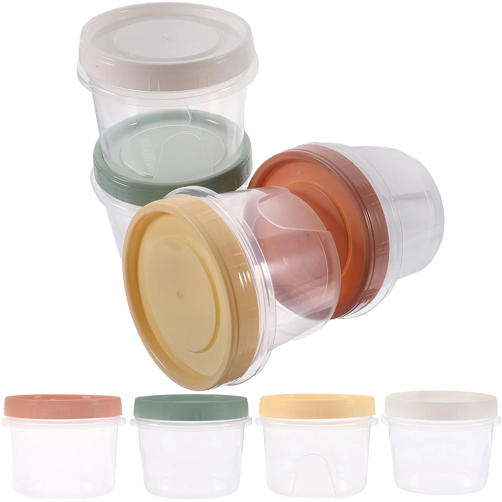 8 Pcs 500ml Food Containers Sealed Storage Boxes for Refrigerator Freezer Kitchen Household Supplies PP Mixed Color
8 Pcs 500ml Food Containers Sealed Storage Boxes for Refrigerator Freezer Kitchen Household Supplies PP Mixed Color