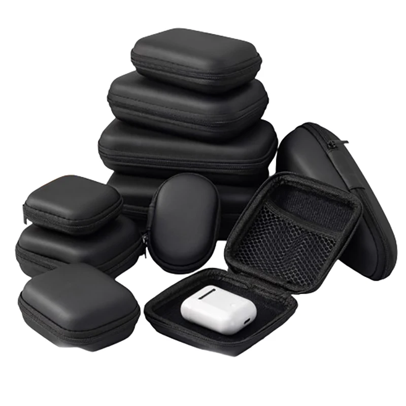 Artificial Leather Digital Storage Bag Portable Earphone Charger Cable U Disk Mini 3C Gadget Organizer Case Artificial Leather Digital Storage Bag Portable Earphone Charger Cable U Disk Mini 3C Gadget Organizer Case