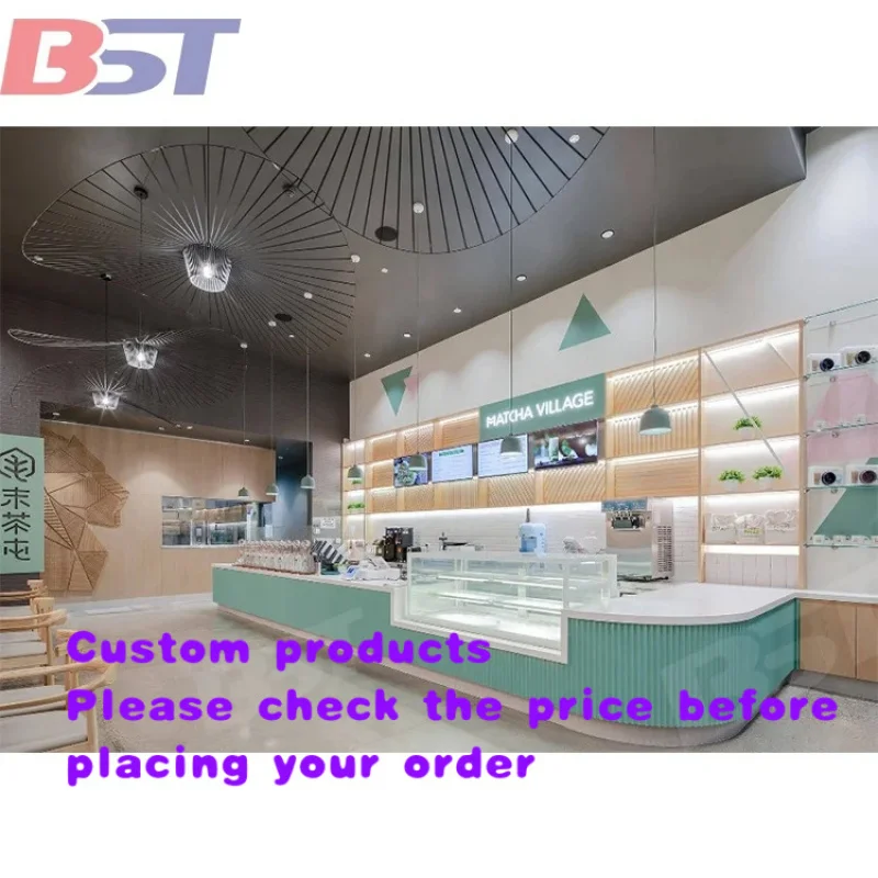 custom.Customized Mall Fast Food Kiosk High End Bar Counter Design Display Cabinet Coffee Milk Tea Shop Counter
custom.Customized Mall Fast Food Kiosk High End Bar Counter Design Display Cabinet Coffee Milk Tea Shop Counter