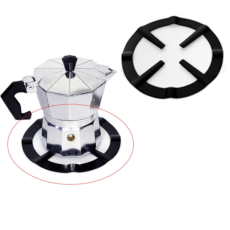 Black Coffee Shelf Moka Pot Holder Natural Gas Stove Cooker Ring Support Shelf Coffee Pot Rack Mocha Pot Stove Rack
Black Coffee Shelf Moka Pot Holder Natural Gas Stove Cooker Ring Support Shelf Coffee Pot Rack Mocha Pot Stove Rack