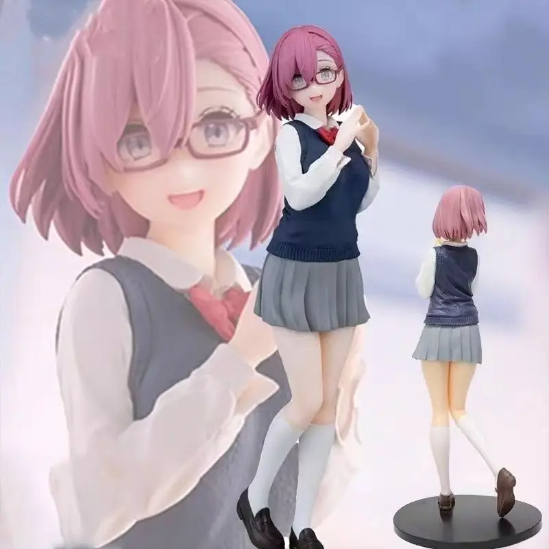 Anime Girl Figure in School Uniform, Pink Hair & Glasses Collectible Model, Desktop Decoration & Gift for Anime Fans
Anime Girl Figure in School Uniform, Pink Hair & Glasses Collectible Model, Desktop Decoration & Gift for Anime Fans